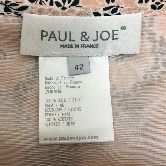 Paul & Joe Made In France Silk Dress FR42 US10 - Picture 4 of 8